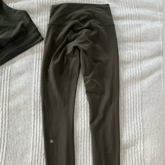 Lululemon Wunder Train High Rise 28” Leggings in Olive - Picture 7 of 7